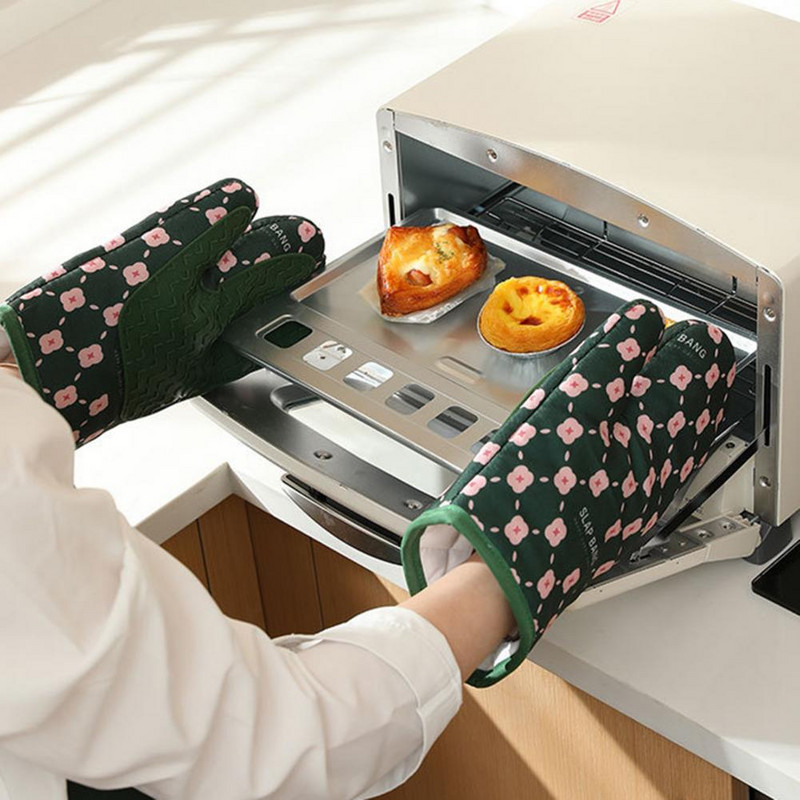 1/2 gab. Virtuves cepeškrāsns dūraiņi Pretpiedeguma raupji plaukstu grilēšanas dūraiņi Pretskrāpējumiem, sabiezināti mikroviļņu dūraiņi cepšanai