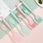 Szilikon konyhai edénykészlet ecset spatula konyhai készlet süteményekhez Hőálló főzőeszközkészlet Konyhai kiegészítők