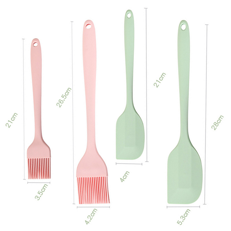 Szilikon konyhai edénykészlet ecset spatula konyhai készlet süteményekhez Hőálló főzőeszközkészlet Konyhai kiegészítők