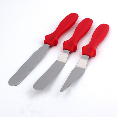 6 kom od nehrđajućeg čelika Lopatica za kremu za kolače Maslac Glazura Kuhinjski alati za pečenje kolača Pribor za svatove