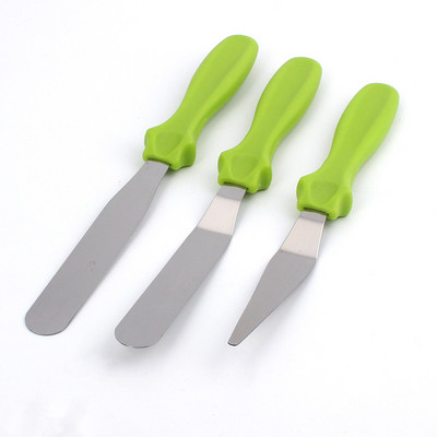 6 kom od nehrđajućeg čelika Lopatica za kremu za kolače Maslac Glazura Kuhinjski alati za pečenje kolača Pribor za svatove