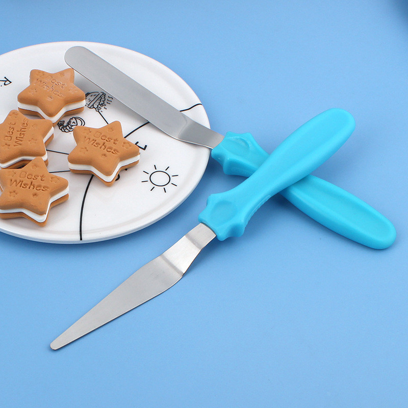 6 kom od nehrđajućeg čelika Lopatica za kremu za kolače Maslac Glazura Kuhinjski alati za pečenje kolača Pribor za svatove