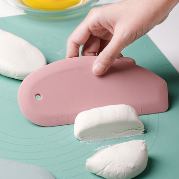 Силиконова шпатула за крем Thanstar Нож за меко тесто Инструмент за печене Направи си сам Резачка за бисквитки Десерт Торта Сладкиш Съдове за печене Кухненски аксесоари