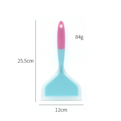 Silikoninė mentelė Nelipni keptuvė plati burna Yuzi deganti silikoninė mentelė keptų kiaušinių blynų mentelė Virtuvės reikmenys didmeninė prekyba