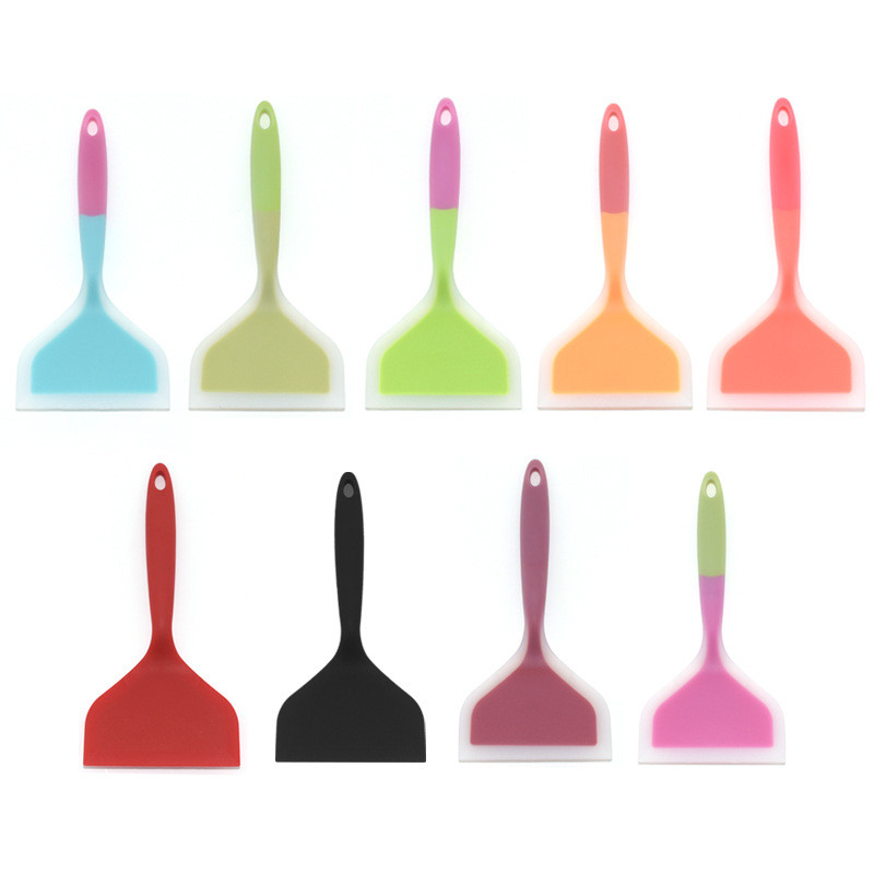 Silikoninė mentelė Nelipni keptuvė plati burna Yuzi deganti silikoninė mentelė keptų kiaušinių blynų mentelė Virtuvės reikmenys didmeninė prekyba