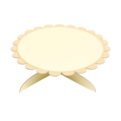 12 collu vienreizējās lietošanas kartona kūku statīvs, apaļš, pjedestāla kūku statīvs, kas paredzēts pastrīta zila/rozā/purpura glītam papīra kēksu turētājam 206