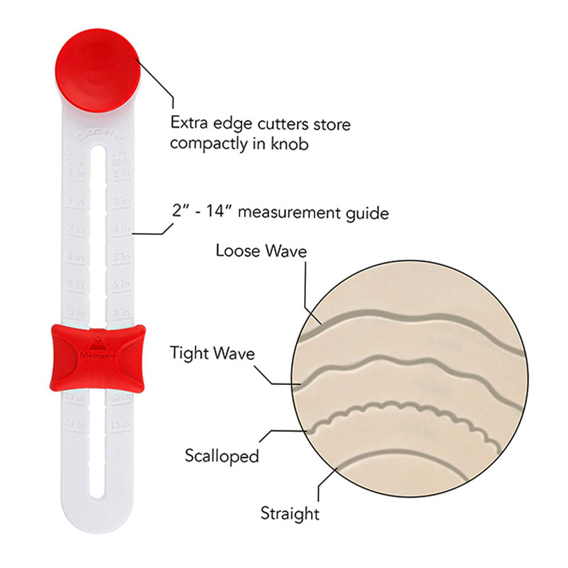 Dekoratív pitehéjvágók Pite-tésztavágó 4 élű kialakítással Hornyolt tésztavágó kerekes tésztaszerszámok Moldes De Silicona