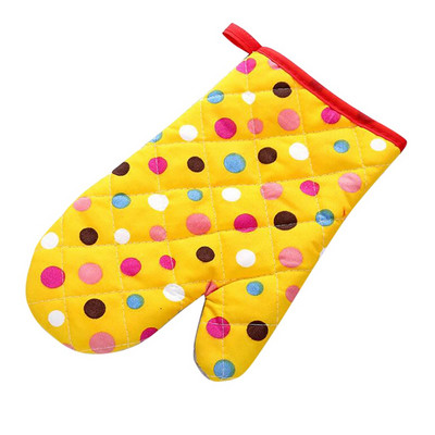 Saingace Szigetelés Forrázásgátló magas hőmérsékletű Konyha Főzés mikrohullámú sütő kesztyű Pontnyomott edénypárna hőálló védett
