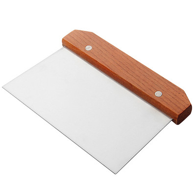 Rozsdamentes acél tésztavágó tésztakés süteménykaparó mérleggel sütés sütemény főző tésztakaparó sütési tartozékok