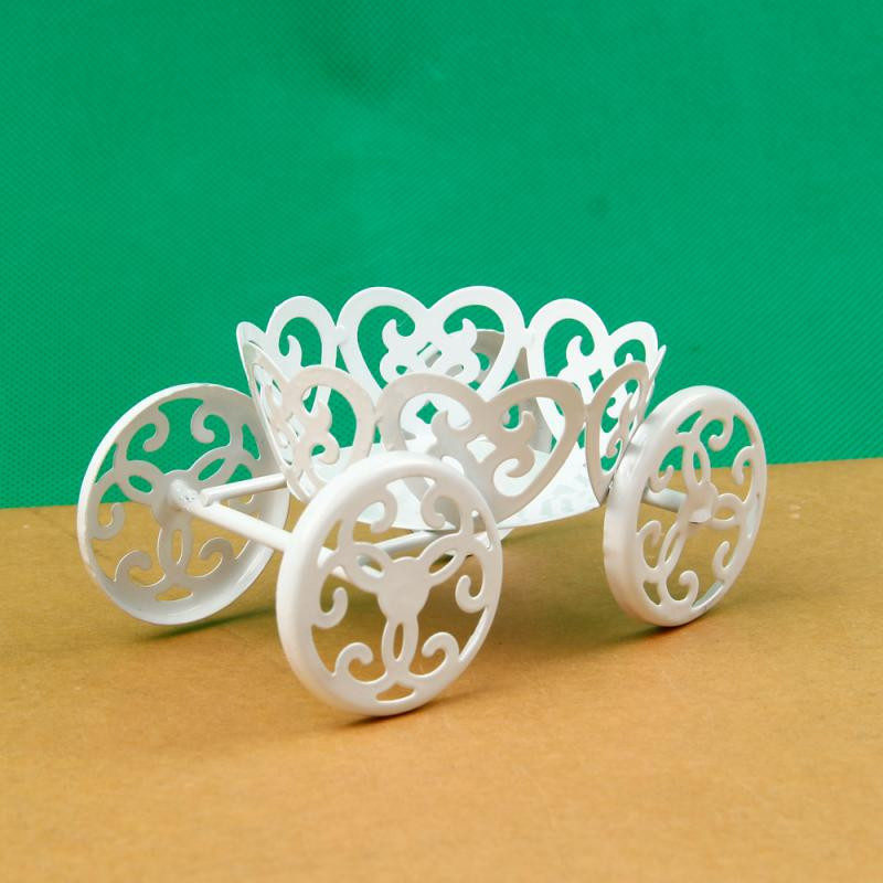 Kēksu paplāte Balta dzelzs Riteņi Cupcake statīvs Konditorejas izstrādājumi Cepšana Deserts Konfektes Trauks Kūku plaukts Svētku dzimšanas dienas ballītes kūkas rīks