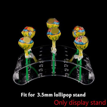 20 Holes Cake Pop Lollipop Stand Βάσεις Οθόνης Βάσεις Ράφι DIY Εργαλεία ψησίματος Οθόνη σε σχήμα U Ράφια DIY Bakeware Cake