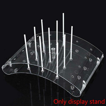 20 Holes Cake Pop Lollipop Stand Βάσεις Οθόνης Βάσεις Ράφι DIY Εργαλεία ψησίματος Οθόνη σε σχήμα U Ράφια DIY Bakeware Cake