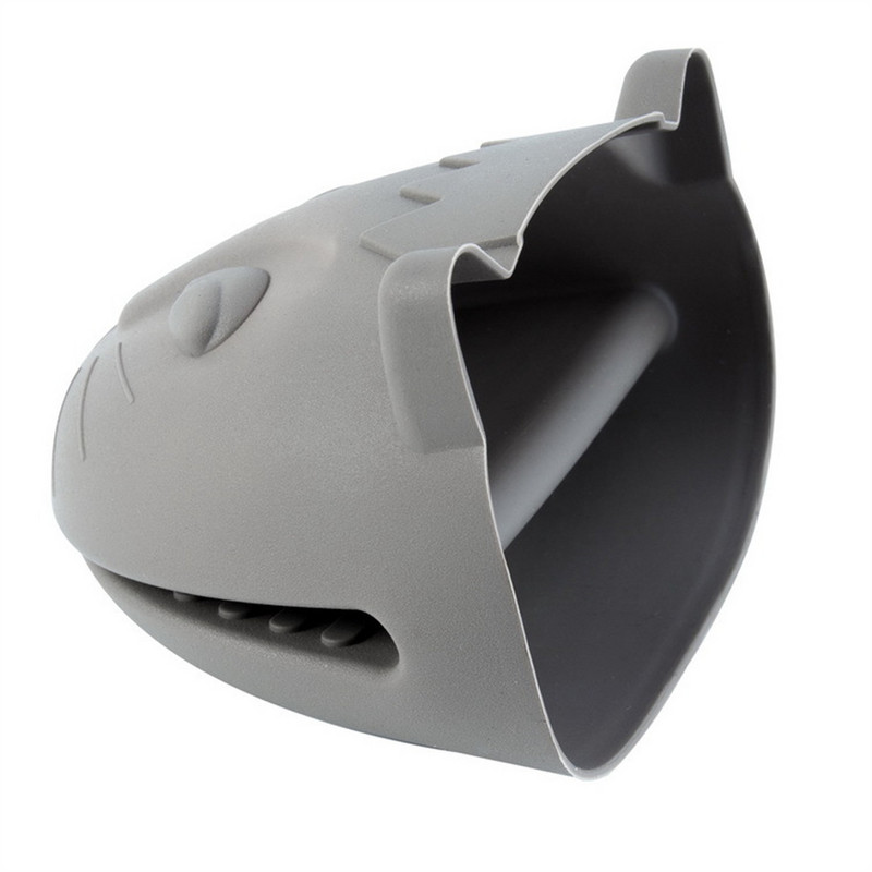 Pretslīdēšanas rokturis ar roku aizsargu, izolēts rokas saspraude 2 gabali/komplekts biezu izolācijas klipu cepeškrāsns dūraiņi cep cimdi cepeškrāsns