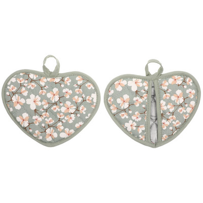 2 gab. Katla rokturis izolēti cimdi Virtuve Pretpiedeguma kokvilnas cimds Mājas piederumi Cepšanas cepeškrāsns Bbq Grill