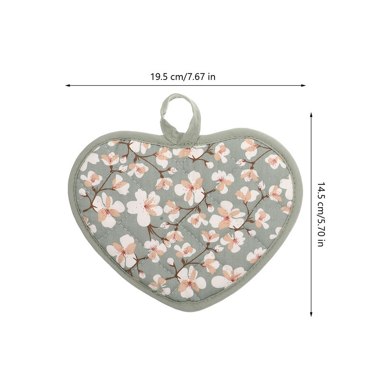 2 gab. Katla rokturis izolēti cimdi Virtuve Pretpiedeguma kokvilnas cimds Mājas piederumi Cepšanas cepeškrāsns Bbq Grill