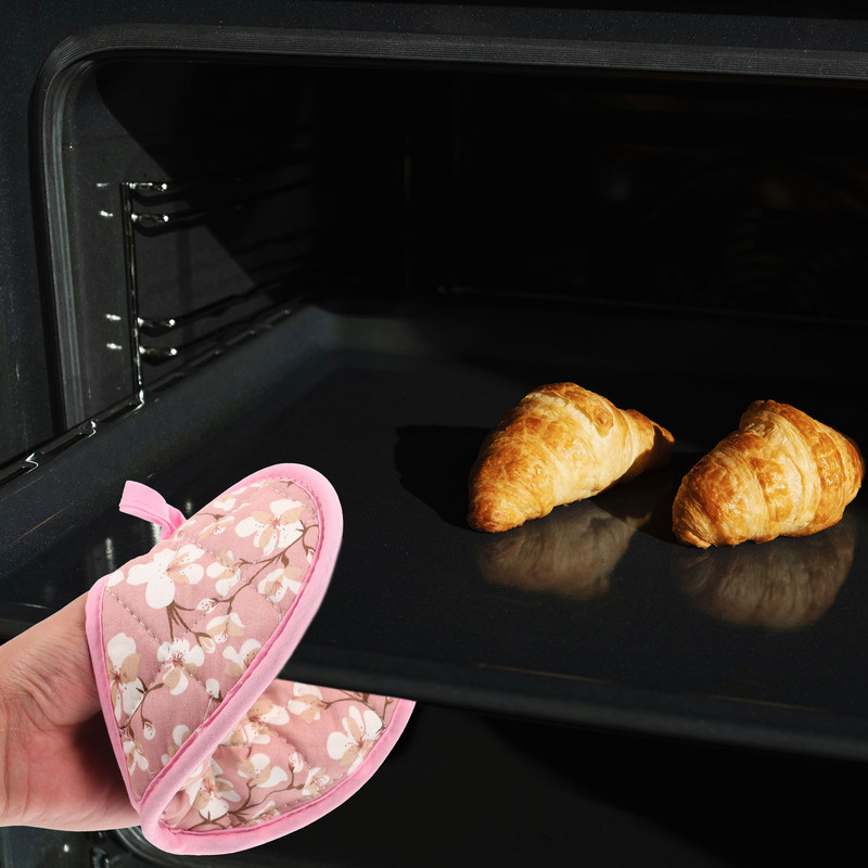 2 gab. Katla rokturis izolēti cimdi Virtuve Pretpiedeguma kokvilnas cimds Mājas piederumi Cepšanas cepeškrāsns Bbq Grill