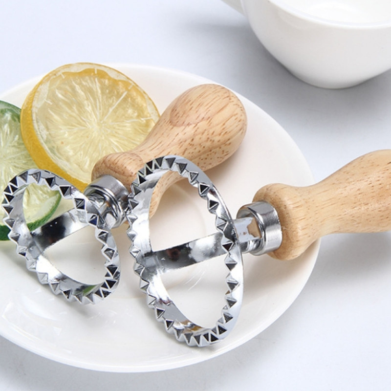 Pelmeņu raviolu gatavošanas spiedes makaronu gatavotājs Veidņu mīklas zīmogu griezējs mīklas pīrāgu gatavošanas rīks Ravioli zīmogu veidotāja griezējs B03E