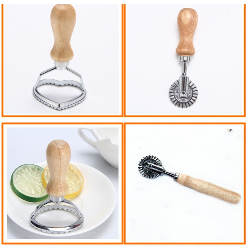 Pelmeņu raviolu gatavošanas spiedes makaronu gatavotājs Veidņu mīklas zīmogu griezējs mīklas pīrāgu gatavošanas rīks Ravioli zīmogu veidotāja griezējs B03E