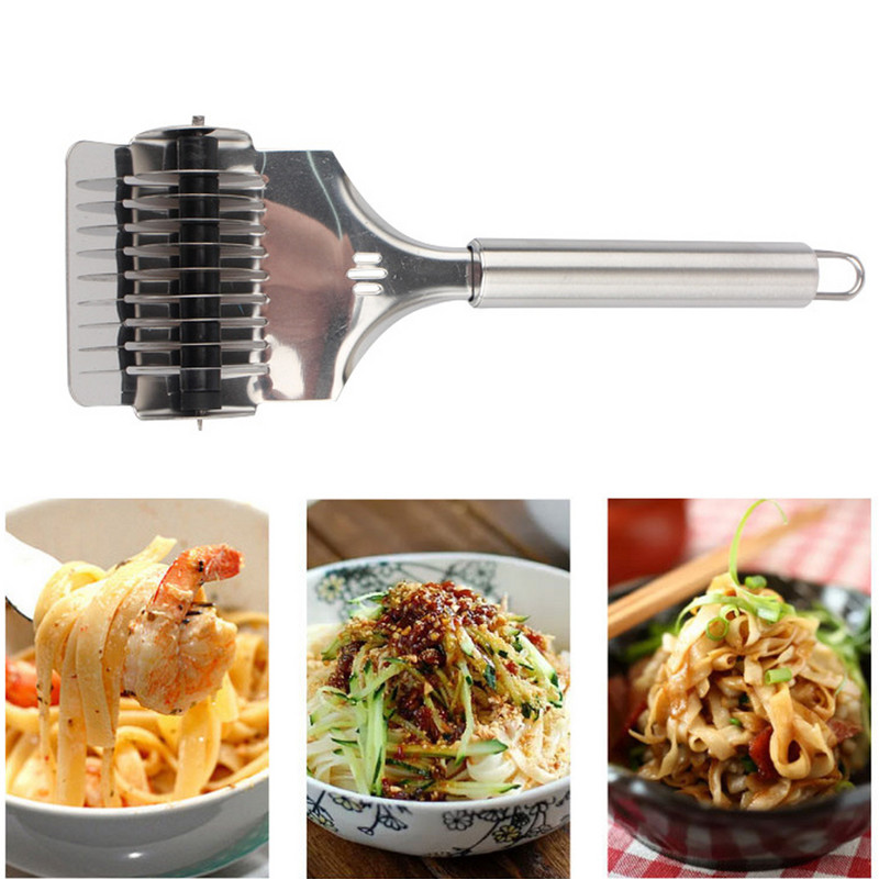 Κόφτης για μπισκότα με ρολό από ανοξείδωτο ατσάλι, αντιολισθητικό κρεμμύδι, μηχάνημα κατασκευής κουμπωτών, κόφτης κόφτης κοπής, τεμαχιστής, εργαλεία ζαχαροπλαστικής, αξεσουάρ ψησίματος