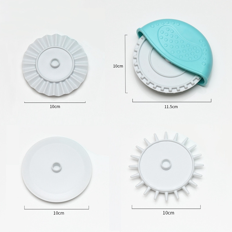 Vágó krimpelő görgős süti hullámos forma zsemle tésztavágó kerék hengerelt él kerék kézi vágó béka vágó