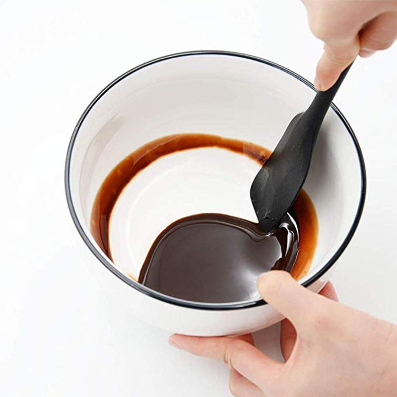 WALFOS Élelmiszer-minőségű tapadásmentes vaj főzőlapát szilikon spatula szett sütemény kaparó torta sütőlapát szilikon spatula