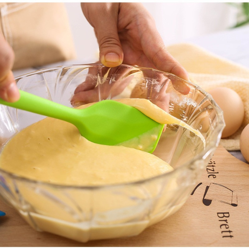 Szilikon kaparókészlet - gumikaparó hőálló sütőkanál és spatula