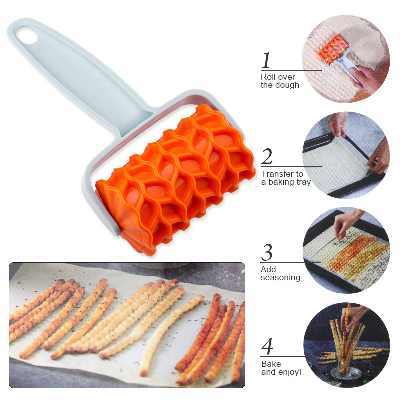 1 vnt tešlos biskvito volelis apvalios formos „pasidaryk pats“ kepimo įrankiai tešlos pyragas kukuliai Sausainiai Šiurkščiai tešlai specifinių formų voleliu pjaustytuvai