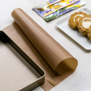 WePick Baking Топлоустойчив лист за скара Незалепваща подложка за многократна употреба Тава за печене Хартиена подложка Маслена хартия за барбекю на открито