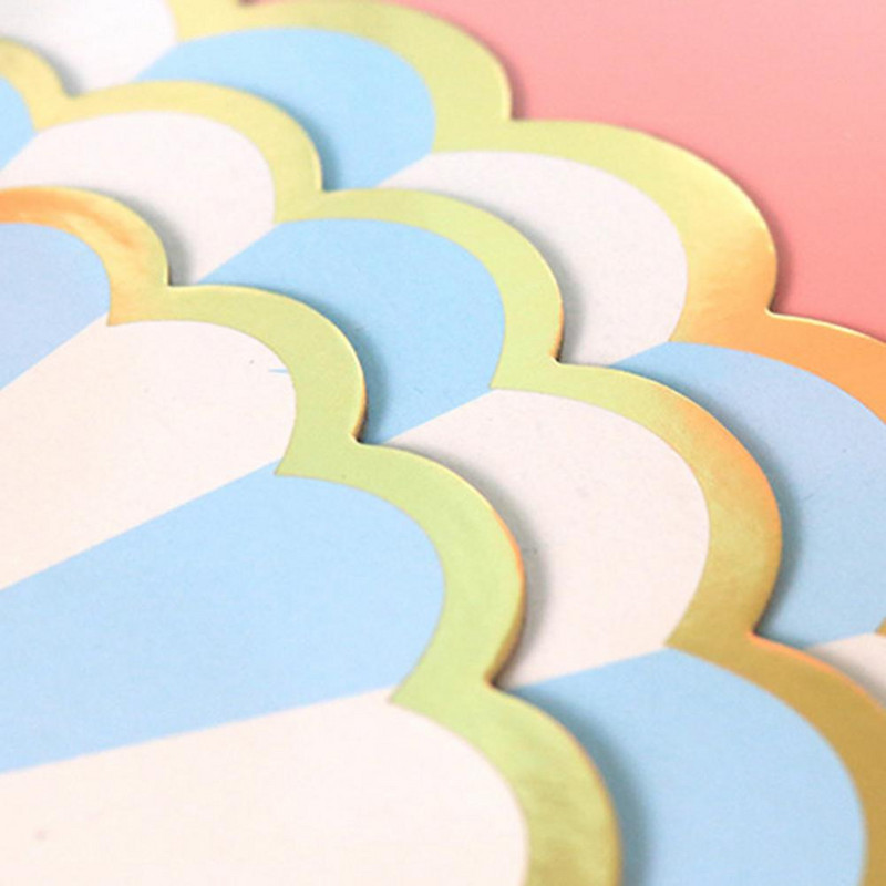 Háromrétegű tortaállvány esküvői parti desszert asztal cukorka gyümölcstál torta eldobható finom papír csipke szélű asztaldísz tálca