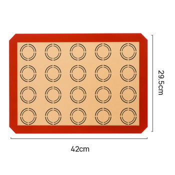 Silicone Macaron Bakken Mat-Voor Bakken Pannen-Bitterkoekje/Gebak/Cookie Making-Professionele Grade Anti-aanbak