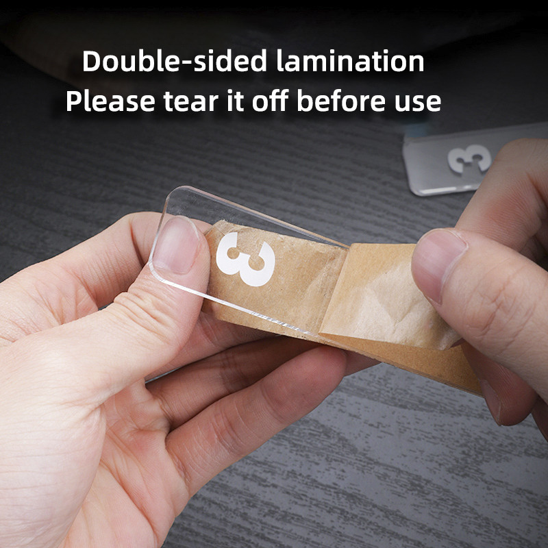 2GAB Akrila biskvīta rullīšu vadotnes Mīklas sloksņu mērīšanai Biezuma līdzsvara lineāls Cepumu gludāks virtuves piederumi