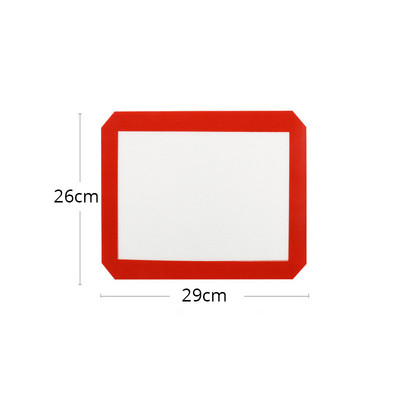 Silikona paklājiņš cepšanai cepeškrāsnī — nelipīgs loksnes paklājiņš — profesionālas kvalitātes oderējuma loksnes