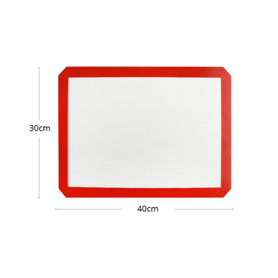 Silikona paklājiņš cepšanai cepeškrāsnī — nelipīgs loksnes paklājiņš — profesionālas kvalitātes oderējuma loksnes