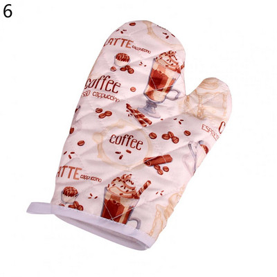 Hasznos sütőkesztyű, többstílusú, légáteresztő, könnyű, szigetelt, kényelmes forró edénytartó mikrohullámú sütőkesztyű, csúszásmentes