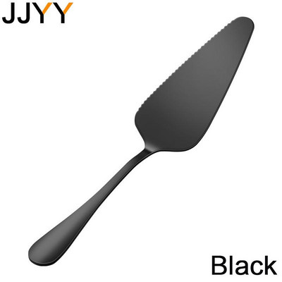 JJYY színes rozsdamentes acél fogazott szélű torta szerver pengevágó pite pizzalapát torta vajas krém spatula sütőeszköz