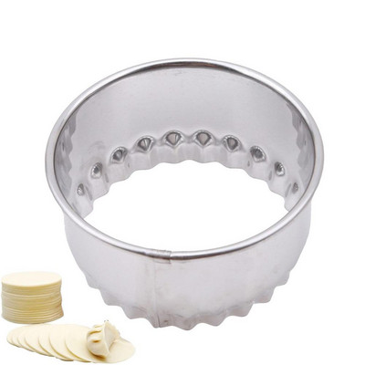 Nerūsējošā tērauda klimpu griezējs Cepumu cepumu mīklas panna kūkas maizes mīklas zīmogi plācenis griešanas rīks virtuves cepšanas piederumi