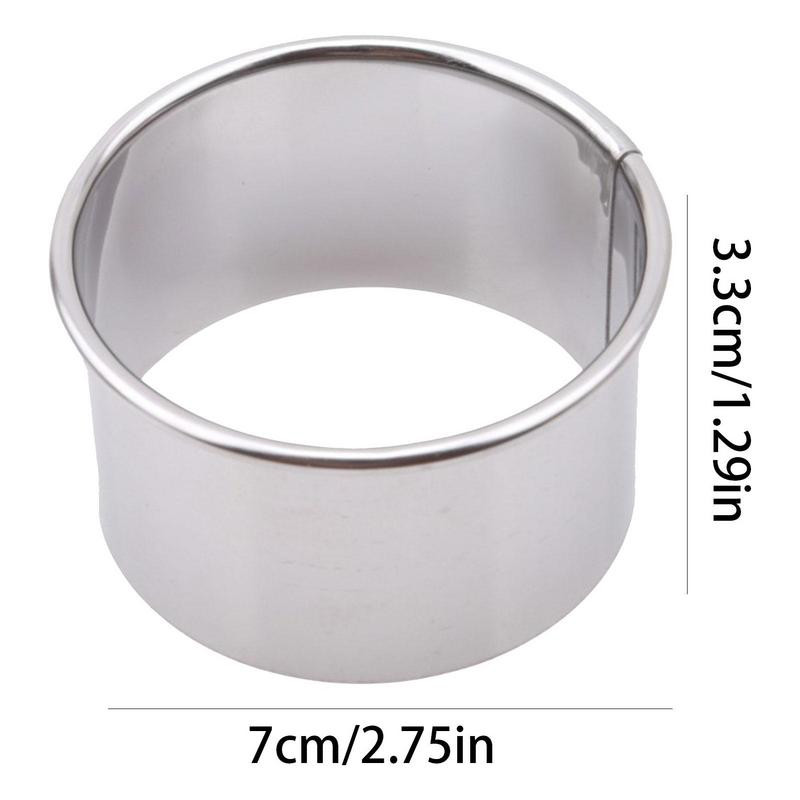 Nerūsējošā tērauda klimpu griezējs Cepumu cepumu mīklas panna kūkas maizes mīklas zīmogi plācenis griešanas rīks virtuves cepšanas piederumi