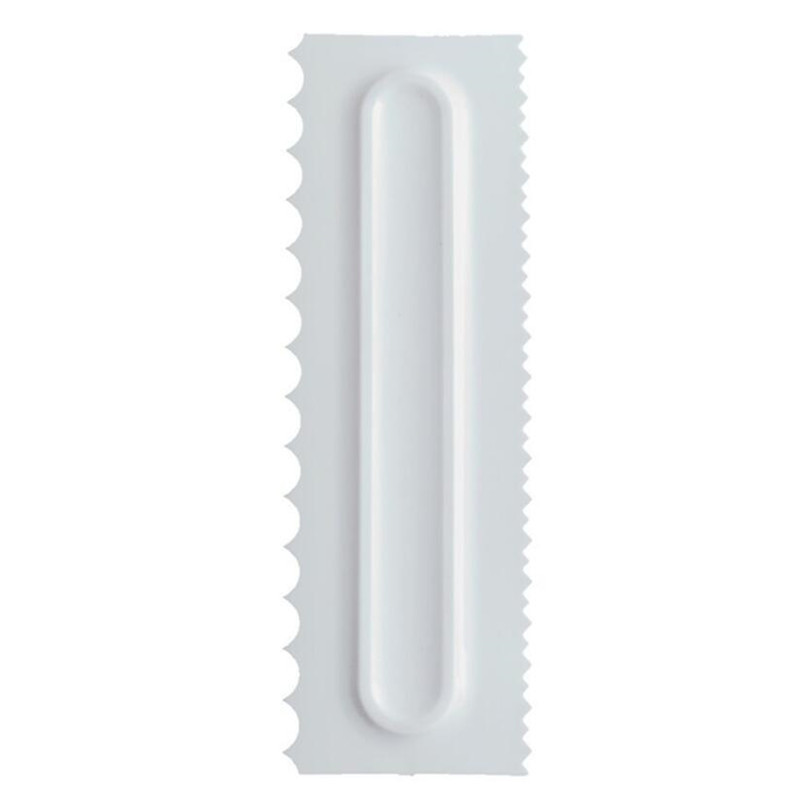 Tortų dekoravimo šukos Tortų gremžtuvas Sklandesnis kremas Tešlos dekoravimo glajų šukos Fondant mentelės Kepimo tešlos įrankiai