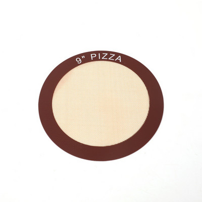 Sarkans silikona mīcīšanas paliktnis, neslīdošs mīklas velmēšanas paklājiņš, cepumu maize pica cepšanai, nepiedegošs kūku statīvs cepeškrāsns konditorejas izstrādājumu cepšanai