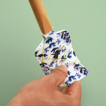 Flower Bird ριγέ Σπάτουλα σιλικόνης Δημιουργικό σχέδιο Κρέμα Ξύστρα κέικ κουζίνας Τούρτα ζαχαροπλαστικής Εργαλεία διακόσμησης Αξεσουάρ ψησίματος