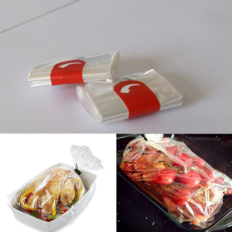 10/20 gab. Karstumizturība virtuves PET plēve Lēnas plīts oderējums Cepšanas tītara maisiņš Cepšanas tītara maisiņš