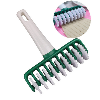 Nūdeļu griezējs Daudzfunkcionāls virtuves rīks Veltnītis Mīklas griezējs Plastmasas nūdeļu nazis Makaronu ātri pagatavojamo nūdeļu piegāde