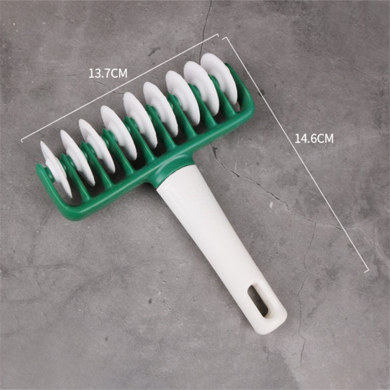 Nūdeļu griezējs Daudzfunkcionāls virtuves rīks Veltnītis Mīklas griezējs Plastmasas nūdeļu nazis Makaronu ātri pagatavojamo nūdeļu piegāde