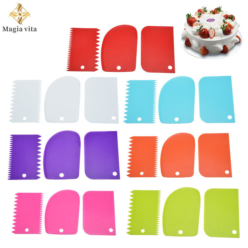 Tortakaparó spatula díszítő eszközök sütéshez Konyhai péksütemények és péksütemények Kiegészítők Gadget készlet Fondant eszköz Sütőedények