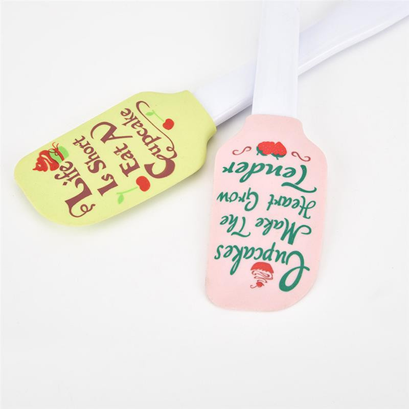 1Gb. Multifilma, kas nav lipīga sviesta gatavošanai, silikona lāpstiņa, cepumu mīklas izstrādājumu skrāpis kūka cepšanas lāpstiņa silikona lāpstiņa virtuvei