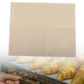 Linu raudzēts audums Maizes necaurlaidīgs audums cepšanas dīvāns Lina auduma konditorejas izstrādājumi cepšanas rīki Mīklas rauga auduma cepšanas paklājs