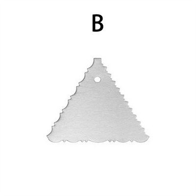 1 τεμ. Smooth Edge Scraper Fondant Spatulas Εργαλεία ζαχαροπλαστικής ψησίματος Gadget για τούρτα από ανοξείδωτο ατσάλι Διακόσμηση αξεσουάρ κουζίνας