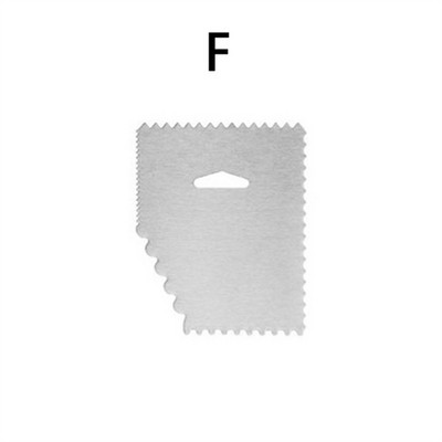 1 τεμ. Smooth Edge Scraper Fondant Spatulas Εργαλεία ζαχαροπλαστικής ψησίματος Gadget για τούρτα από ανοξείδωτο ατσάλι Διακόσμηση αξεσουάρ κουζίνας