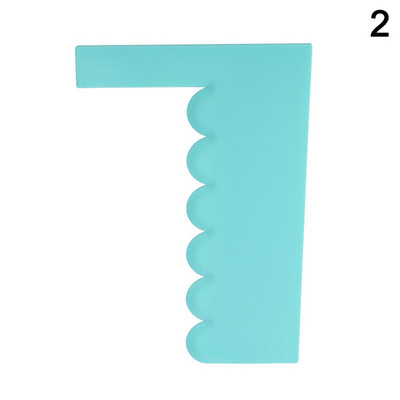 Modellező Simább Polírozó Tortakaparó Penge Tésztalapátok Tészta-jegesedés fésűkészlet Sütőeszközök süteményekhez Barkácsformák sütéshez