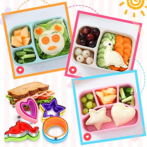 Sviestmaižu griezējs nerūsējošā tērauda sirds aplis zvaigzne dinozaura forma Daudzfunkcionāls DIY pārtikas sviestmaižu gatavošanas virtuves rīks